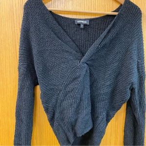 Express slightly cropped sweater